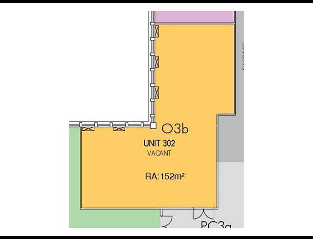 152M² OFFICE TO LET IN ROSEBANK